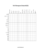 Nonogram - 15x15 - A222 Print Puzzle