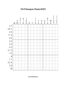 Nonogram - 15x15 - A227 Print Puzzle