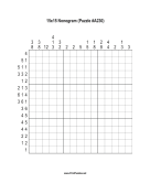 Nonogram - 15x15 - A230 Print Puzzle