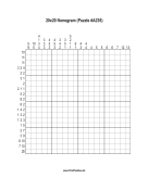 Nonogram - 20x20 - A235 Print Puzzle