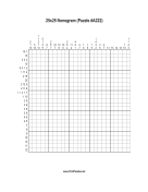 Nonogram - 25x25 - A222 Print Puzzle