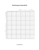Nonogram - 30x30 - A219 Print Puzzle
