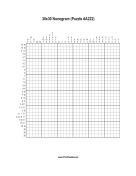Nonogram - 30x30 - A222 Print Puzzle
