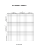 Nonogram - 30x30 - A223 Print Puzzle