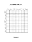 Nonogram - 30x30 - A226 Print Puzzle