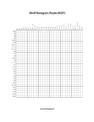 Nonogram - 30x30 - A227 Print Puzzle