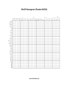 Nonogram - 30x30 - A234 Print Puzzle