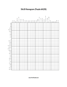 Nonogram - 30x30 - A236 Print Puzzle